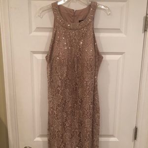 A Roz & Ali Event Dress - Size 16 - Color is Mauve
